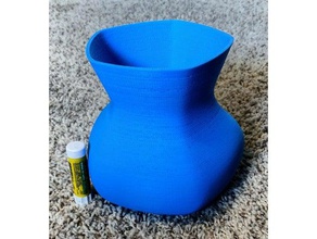 squirclebowl1 Container flower vase 3d print model - Mito3D