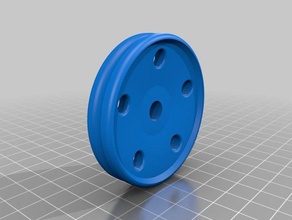 eazy wheel 60mm brompton hobby 3d print model - Mito3D