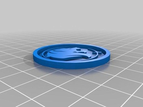gladiators coin other overwatch league reinhardt 3d print model - Mito3D