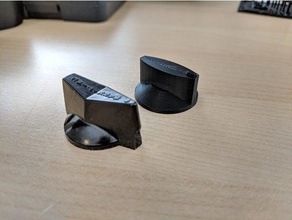 timer knob replacement parts 3d print model - Mito3D