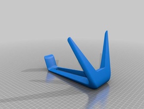 il miglioramento più stampabile headphone stand organizzazione auricolare 3d print model - Mito3D