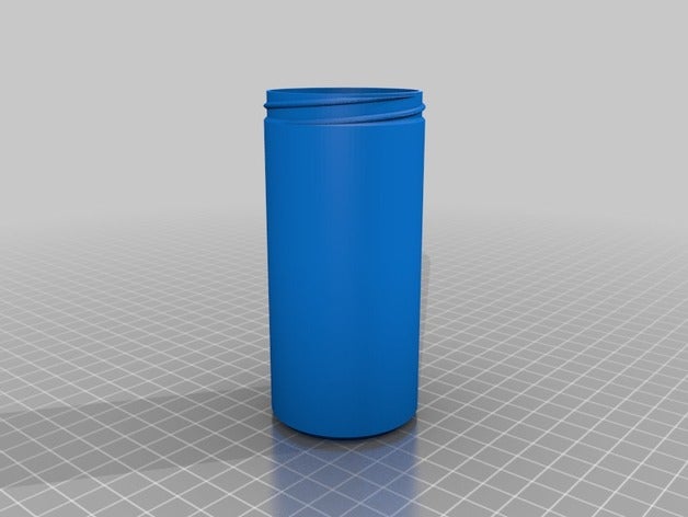 personalizada do recipiente de cola quente varas pls ignorar contentores 3D print model - Mito3D