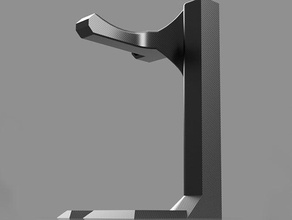 headset stand office computer gaming holder 3d print model - Mito3D