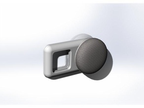 google home mini wall mount bush jeager socker audio sockets 3d print model - Mito3D