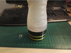 bodenfach tupperware trinkflasche botella cocina comedor 3d print model - Mito3D