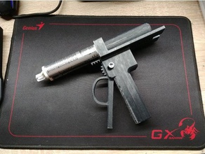 two component adhesive dispensing gun hobby 3d print model - Mito3D