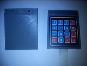arduino keypad 4x4 panel electronics 3d print model - Mito3D