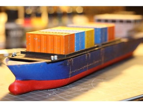 navio de carga marauda brinquedos jogos 3d print model - Mito3D