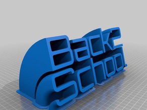 b2schl office customized 3d print model - Mito3D
