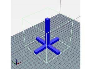 xyz size calibration 10cmx1cm 100mmx10mm 3d printing tests 3d print model - Mito3D