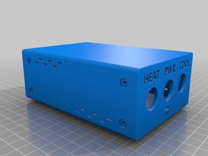 stc-1000-Fall-Gehäuse - Elektronik 1000 Bier controller Kühlschrank stc stc-1000 stc1000 Temperatur Gehäuse 3d print model - Mito3D