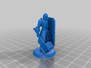 warrior 3d printing 3d print model - Mito3D
