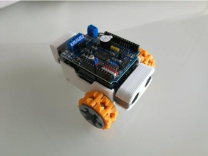 ballon-volant smars la robotique arduino de balle roulement à billes modèle le module omnidirectionnelle framboise raspberry pi robot roue 3d print model - Mito3D