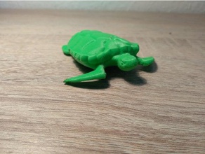 sea turtle 3d-drucken 3d print model - Mito3D