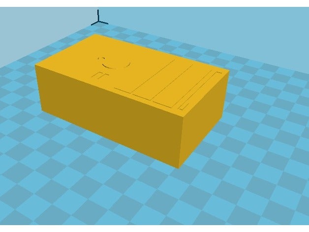 computer cpu key board 3D print model - Mito3D