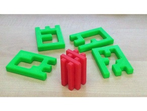 di puzzle i 3d print model - Mito3D