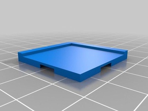 meu tabuleiro de xadrez personalizado esquina 2 3d print model - Mito3D