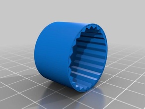 smily wheel nut cover automotive 3d print model - Mito3D