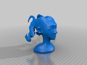 pathway goddess sculptures body parts bust doll female figure girl head woman 3d print model - Mito3D