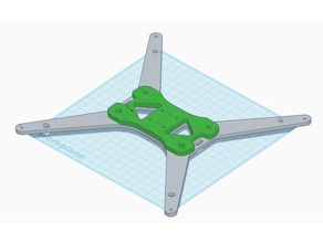 tevo spacer alüminyum taşıma yükseltme tarantula 3d yazıcı parçaları 3d print model - Mito3D