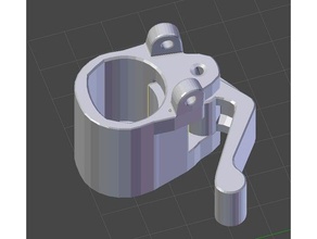 treppiede collare di bloccaggio sostituzione velbon challenger 3 la fotocamera parti riparazione 3d print model - Mito3D
