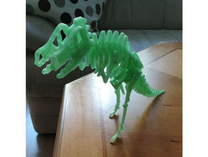 dino rompecabezas los animales 3d print model - Mito3D