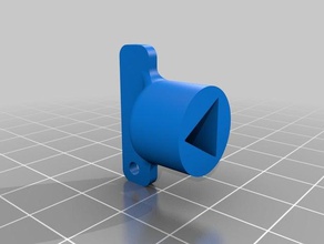 uk gas box key hand tools electric triangle 3d print model - Mito3D