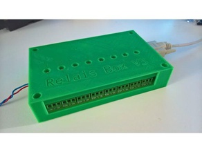 conrad 24v 8x relais de la tarjeta caja electrónica 3d print model - Mito3D