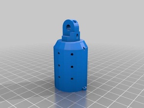 my customized socket tip custom partial finger replacement parts 3d print model - Mito3D