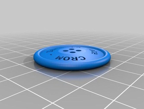 meu personalizados shirtjacketpurseetc botão acessórios 3d print model - Mito3D