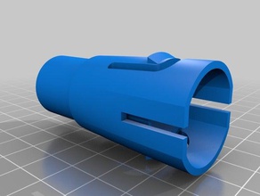 airmini connector 22mm standard hose other 3d print model - Mito3D