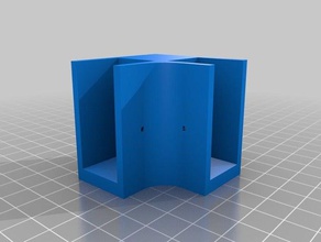 shelfie3-4x15 organizasyon özelleştirilmiş 3d print model - Mito3D