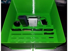 Daumen sd-Speicher-ultimative-Schublade-system tool Inhaber Boxen 3d print model - Mito3D