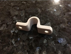 pipe clamps parts pipes holder 3d print model - Mito3D