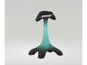 headphone stand audio bose headphones support 3d print model - Mito3D