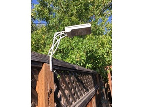 solar light extension outdoor garden led holder lighting mount 3d print model - Mito3D