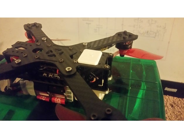 iflight xl5 v2 micro runcam Montageplatte rc Fahrzeuge Spatz 3D print model - Mito3D