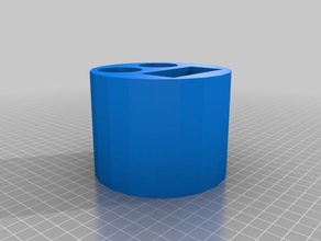 paranormal vape cup holder automotive cupholder 3d print model - Mito3D