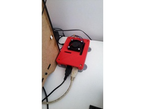 bigfoot ahududu 3 bb+ durumda pi bilgisayar raspberry case 3d print model - Mito3D