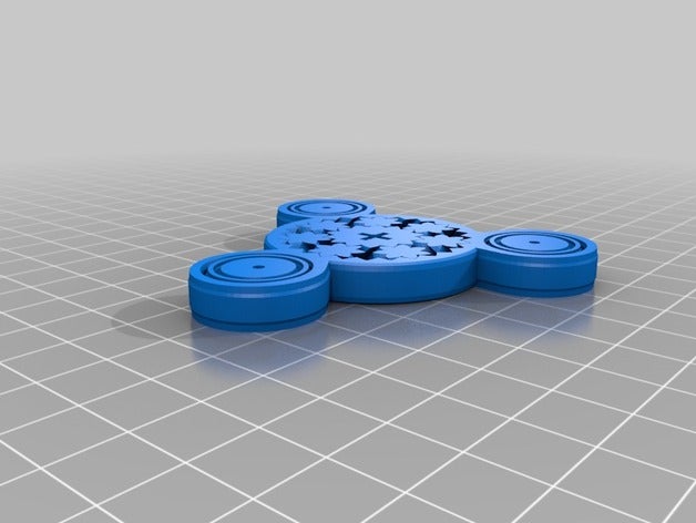 fidget spinner descanso mecánica los juguetes fidgetspinner 3D print model - Mito3D