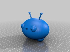 mooncake final space creatures 3d print model - Mito3D