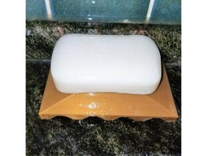 soap dish unconventional bathroom holder 3d print model - Mito3D