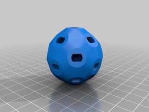 personnalisés sans vis engrenage de la sphère v2 mécanique jouets 3d print model - Mito3D