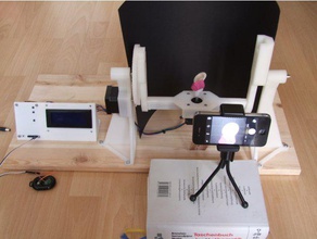 Scanner 3d versione riveduta e corretta il fai da te La scansione arduino la fotocamera di montaggio videocamera fotogrammetria fotografia giradischi 3d print model - Mito3D