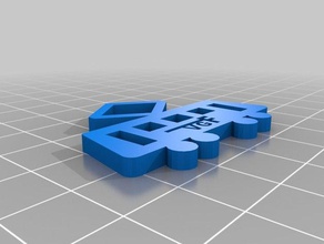 vgf tram keyring 3d printing 3d print model - Mito3D