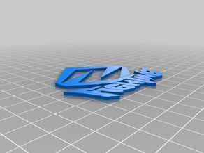 dva fighting logo other blizzard gaming hana song overwatch 3d print model - Mito3D