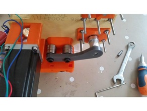 reinforced gantry motion root3 cnc machine tools 608zz bearing reinforcement root3cnc 3d print model - Mito3D