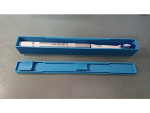 case oral-b pulsonic slim toothbrush bathroom braun 3d print model - Mito3D