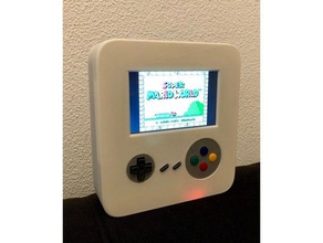 console de jeu portable raspberry pi retropie vidéo jeux la batterie 3d print model - Mito3D