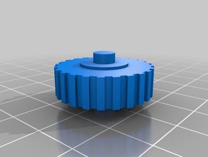 repuesto rueda limpiafondos outdoor garden vortex zodiac 3d print model - Mito3D